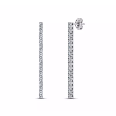 Ligne Diamond Drop Earrings (5/8 ct. tw.)