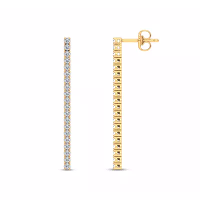 Ligne Lab Diamond Drop Earrings (5/8 ct. tw.)