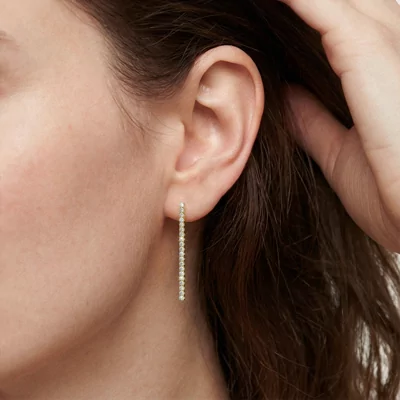 Ligne Lab Diamond Drop Earrings (5/8 ct. tw.)