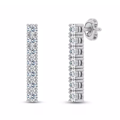 Ligne Lab Diamond Drop Earrings (1 ct. tw.)