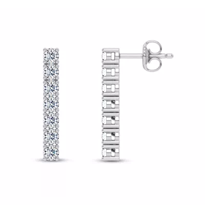 Ligne Lab Diamond Drop Earrings (1 ct. tw.)