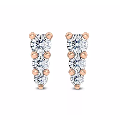 Icicle Drop Lab Diamond Earrings