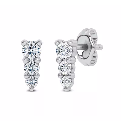 Icicle Drop Lab Diamond Earrings
