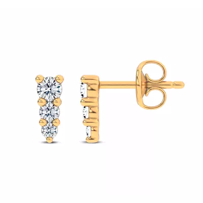 Icicle Drop Diamond Earrings