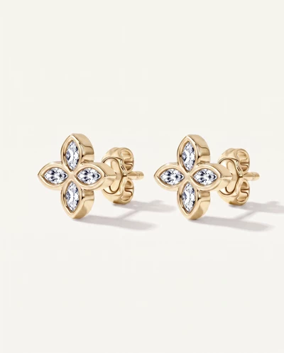 Maravina Rosette Lab Studs by Christian Siriano