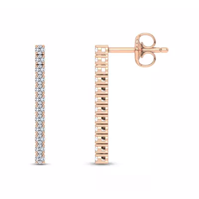 Ligne Diamond Drop Earrings (1/4 ct. tw.)