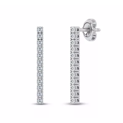 Ligne Diamond Drop Earrings (1/4 ct. tw.)