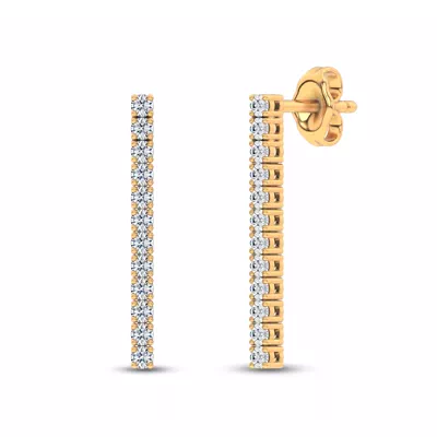 Ligne Lab Diamond Drop Earrings (1/4 ct. tw.)