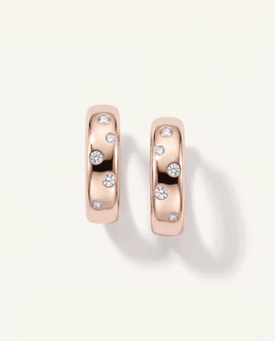 Lustra Lab Diamond Huggies