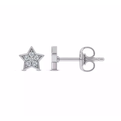 Starbright Lab Diamond Earrings