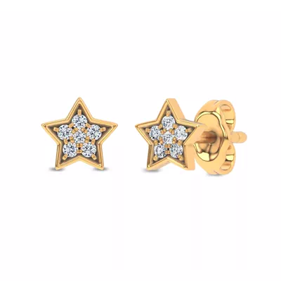 Starbright Lab Diamond Earrings