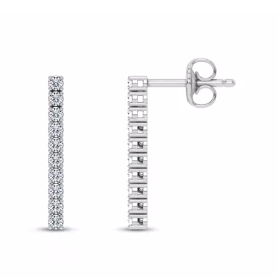 Ligne Diamond Drop Earrings (1/3 ct. tw.)
