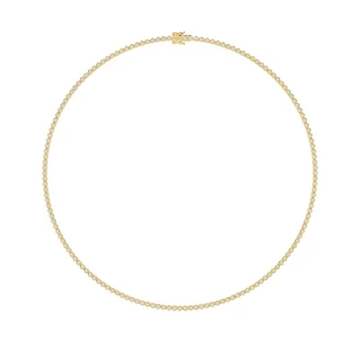 U-Prong Lab Diamond Tennis Necklace (5 ct. tw.)