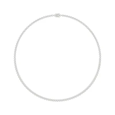 U-Prong Lab Diamond Tennis Necklace (7 ct. tw.)