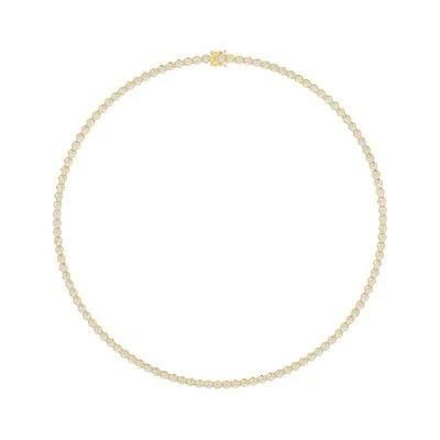 U-Prong Lab Diamond Tennis Necklace (11 ct. tw.)