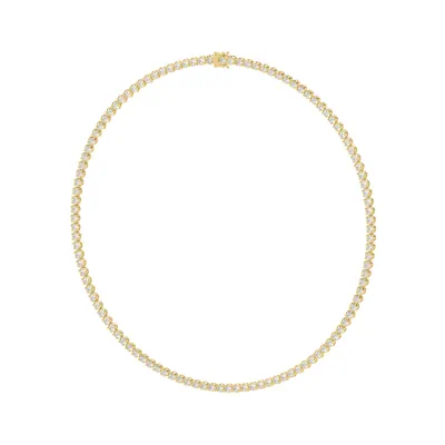 U-Prong Lab Diamond Tennis Necklace (11 ct. tw.)