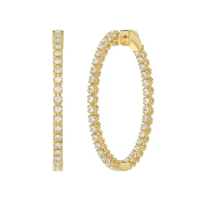 Inside-Out Lab Diamond Hoop Earrings (1.50 ct. tw., 40 mm)