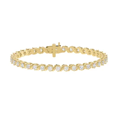 Swirl Lab Diamond Tennis Bracelet (3 ct. tw.)