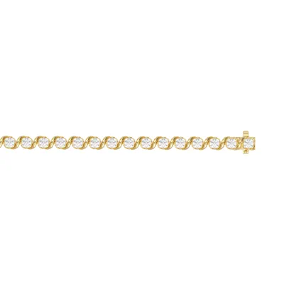 Swirl Lab Diamond Tennis Bracelet (5 ct. tw.)