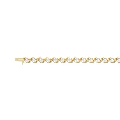 Swirl Lab Diamond Tennis Bracelet (5 ct. tw.)