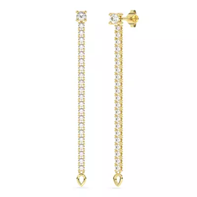 Convertible Lab Diamond Drop Earrings With Hoop Option (1/2 ct. tw.)