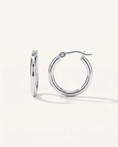 Classic Polished Gold Hoops (15mm)