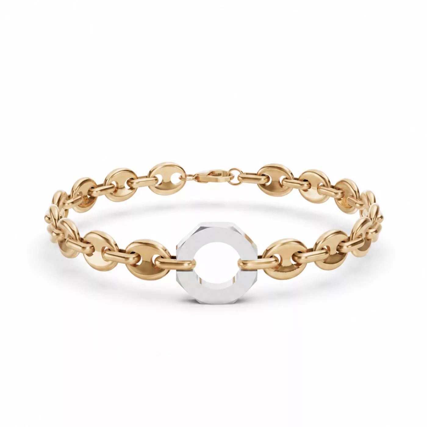 Hex Nut Mariner Chain Bracelet by Off-White