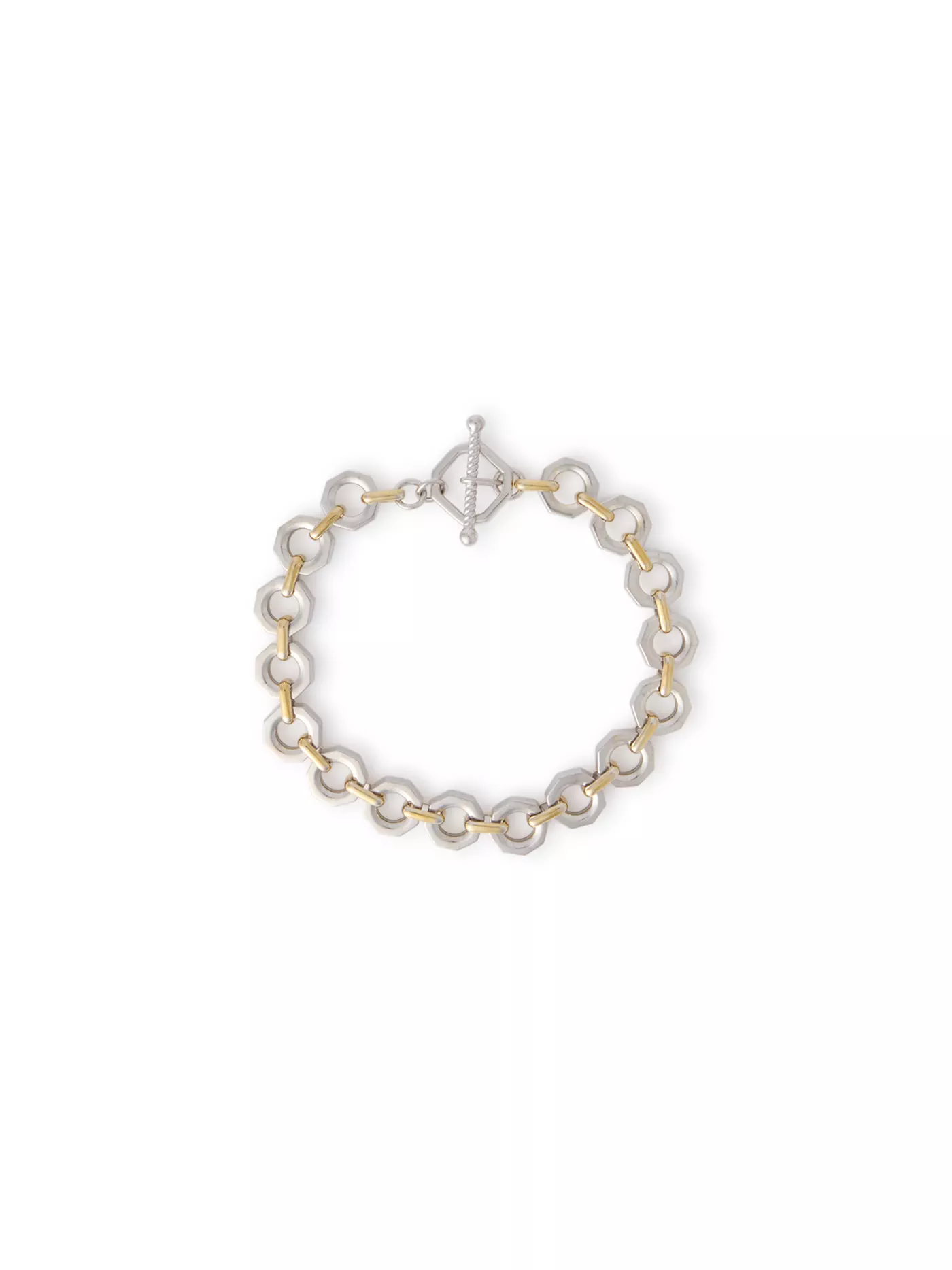 Hex Nut Link Toggle Bracelet by Off-White