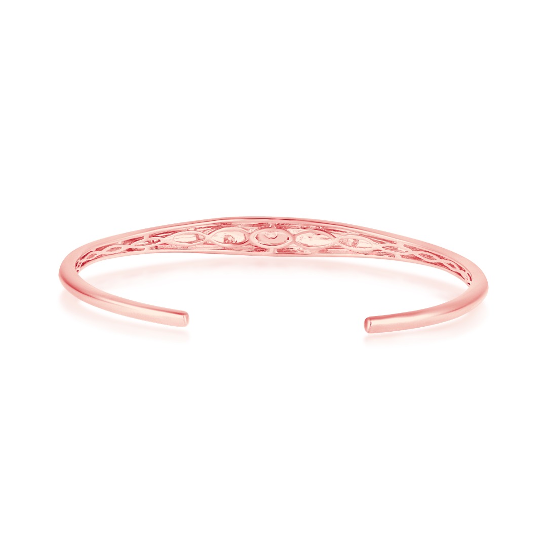 Orbit Diamond Bracelet-14K Rose Gold