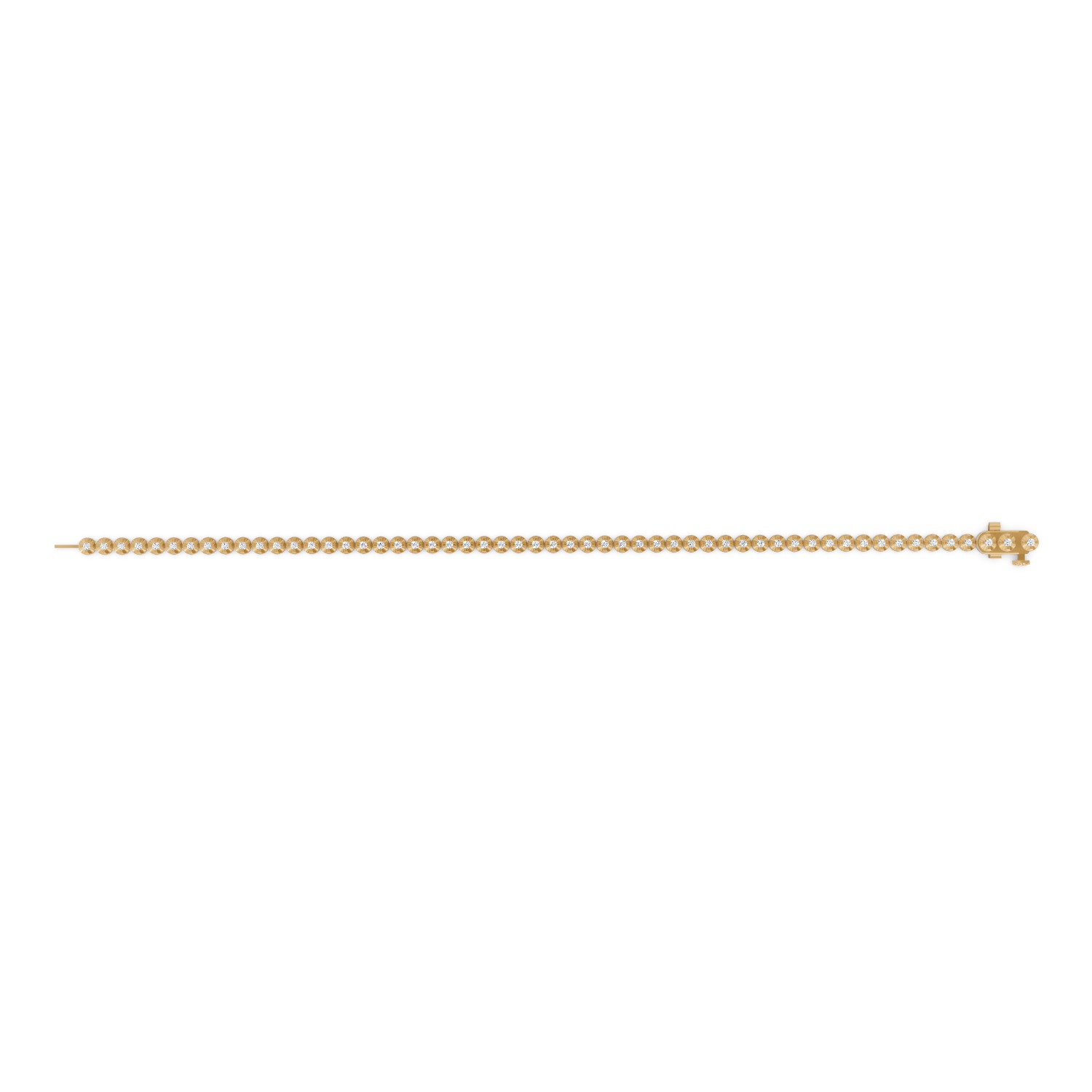 Illusion-Set Lab Diamond Tennis Bracelet (1 ct. tw.)