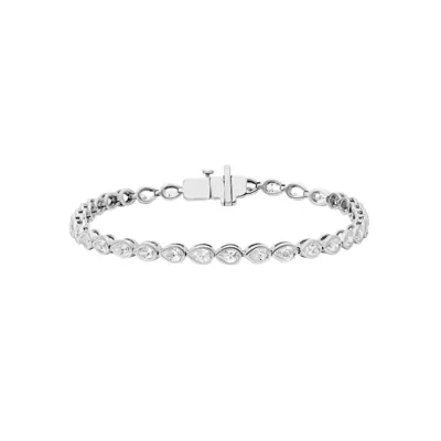 Pear Lab Diamond Bezel Bracelet