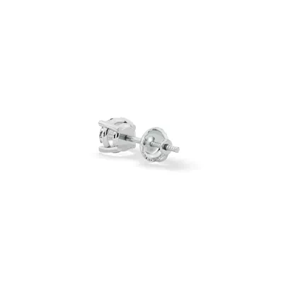Single Diamond Screw Back Stud Earring (3/8ct)