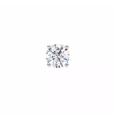 Single Diamond Screw Back Stud Earring (1.5ct)