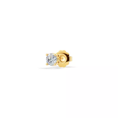 Single Diamond Stud Earring (1/8ct)