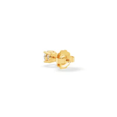 Single Diamond Stud Earring (1/4ct)