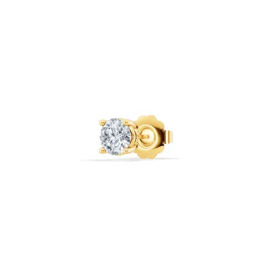 Single Diamond Stud Earring (3/8ct)