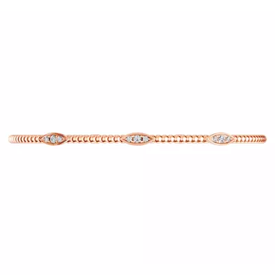 Velocity Active Flex Leaf Diamond Bracelet