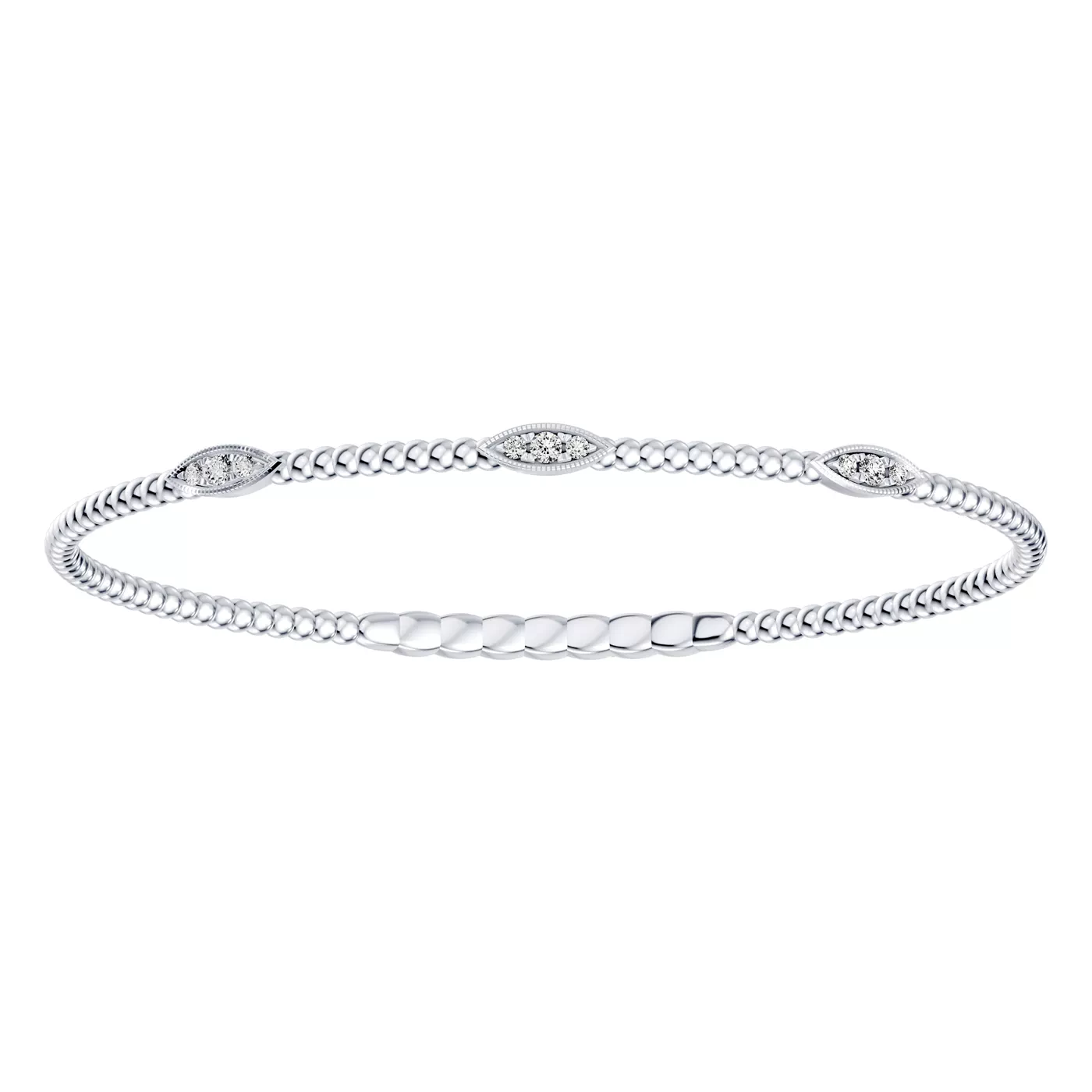Refined Proportions 14K White Gold Engagement Ring