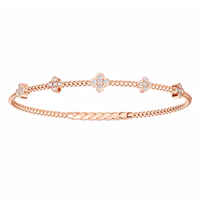Velocity Active Flex Clover Lab Diamond Bracelet