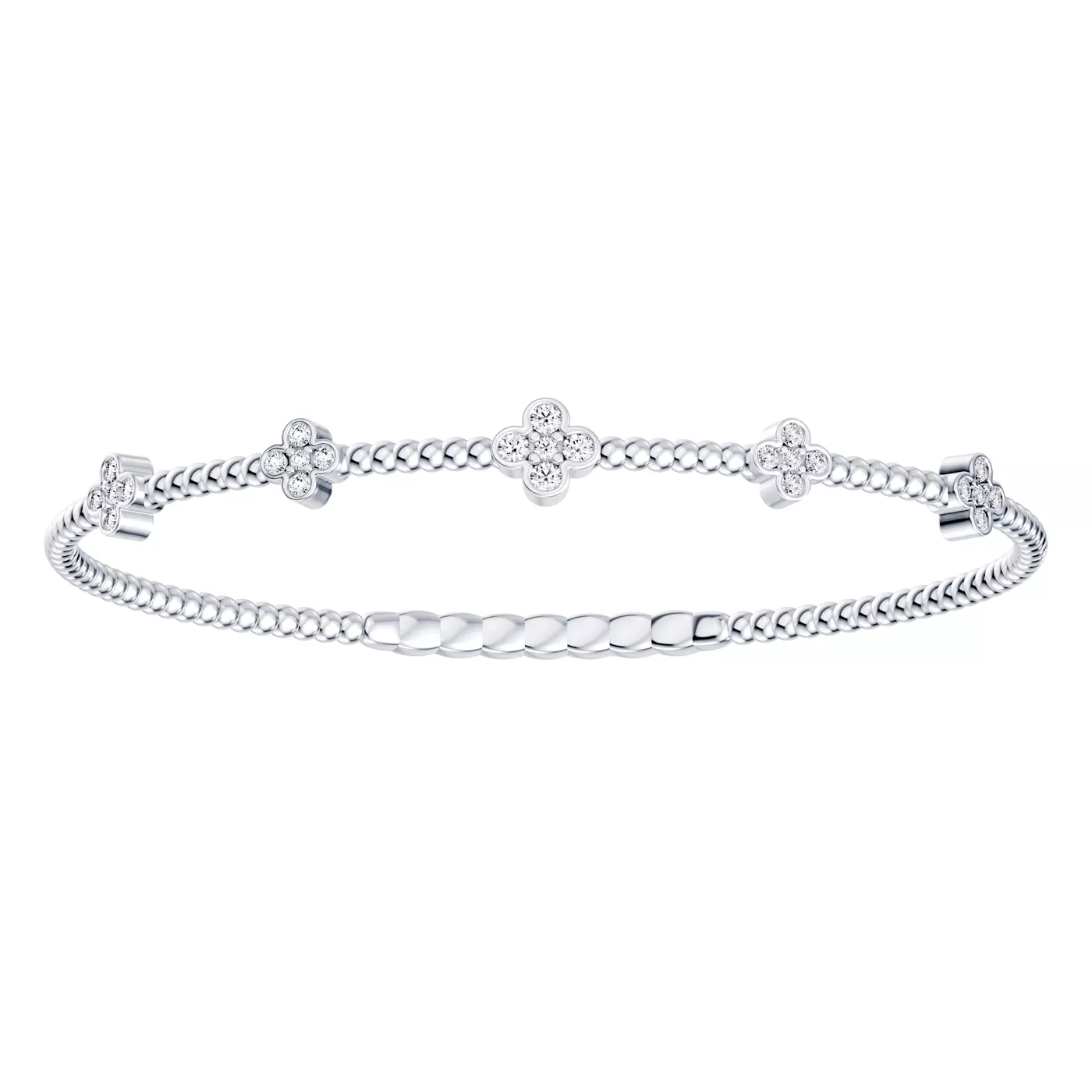 Refined Proportions 14K White Gold Engagement Ring