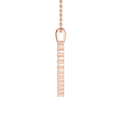 Pavé Lab Diamond Heart Pendant (1.00 ct. tw.)