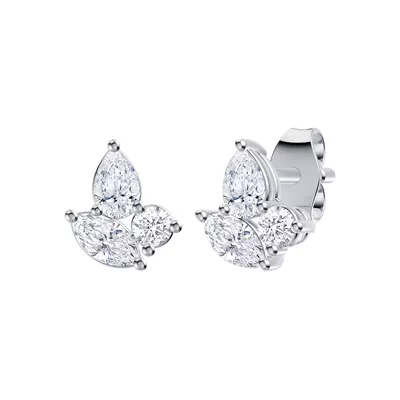 Mixed Shape Diamond Stud Earrings (.45 ct. tw.)