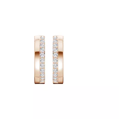Arceo Diamond Hoops