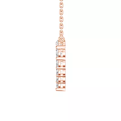 Floating Heart Lab Diamond Pendant (0.50 ct. tw.)
