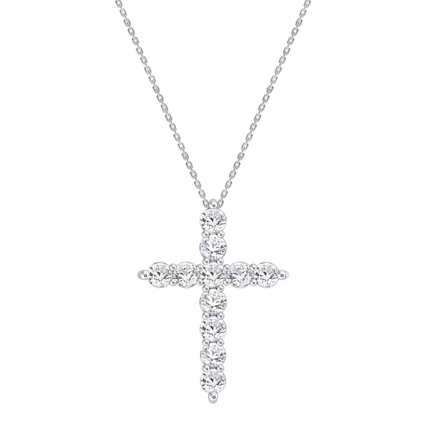 items Classic Lab Diamond Cross (1 1/2 ct. tw.)