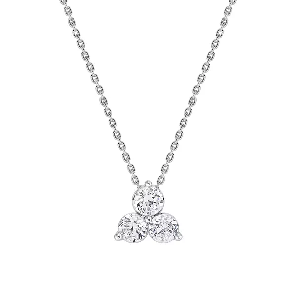 Trio Lab Diamond Necklace (3/4 ct. tw.)
