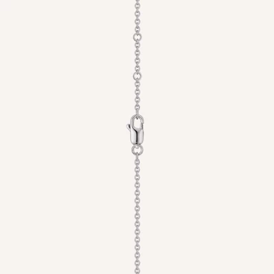 Three Stone Bar Set Lab Diamond Necklace (1 ct. tw.)
