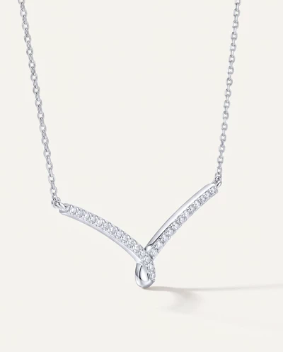 Ribbon Lab Diamond Necklace