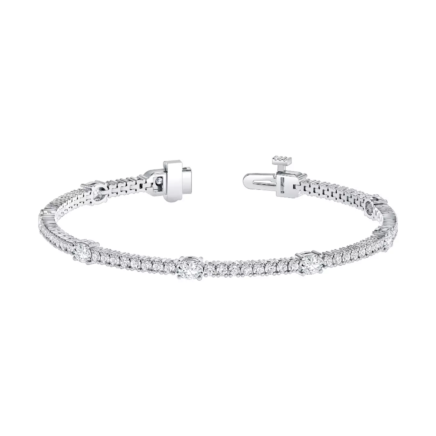 Refined Proportions 14K White Gold Engagement Ring