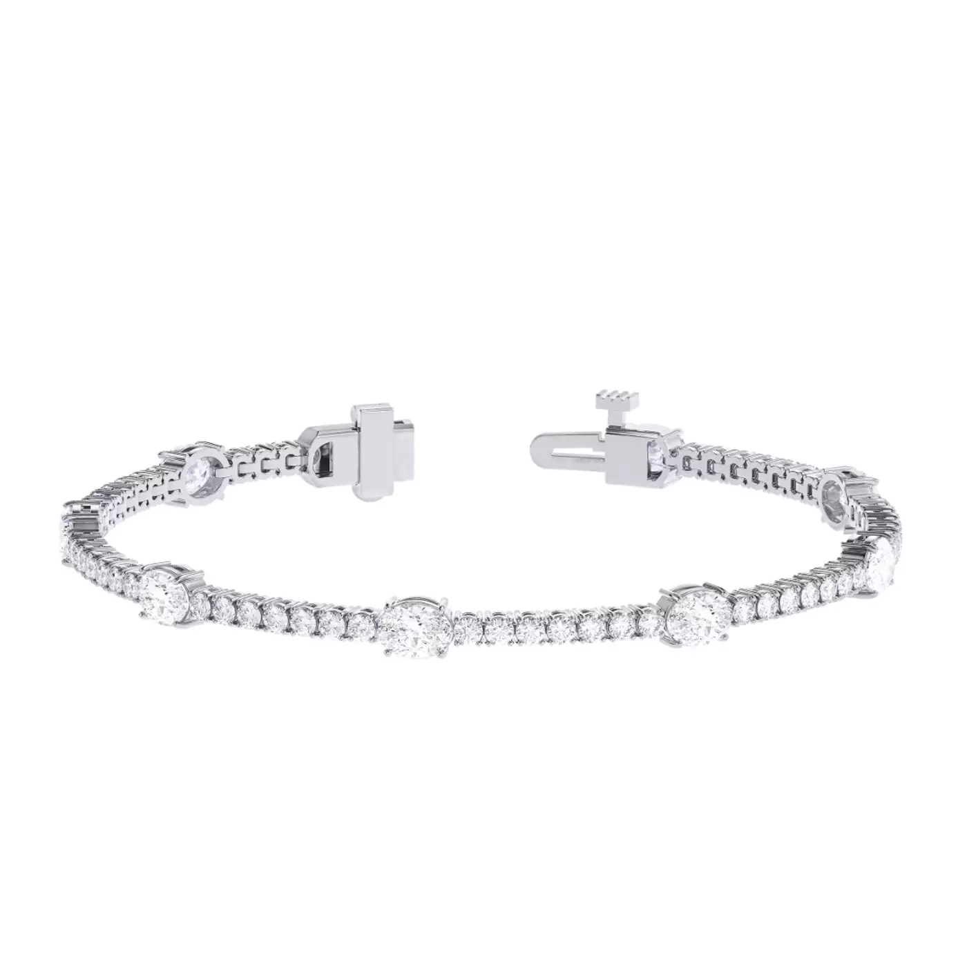 Refined Proportions 14K White Gold Engagement Ring